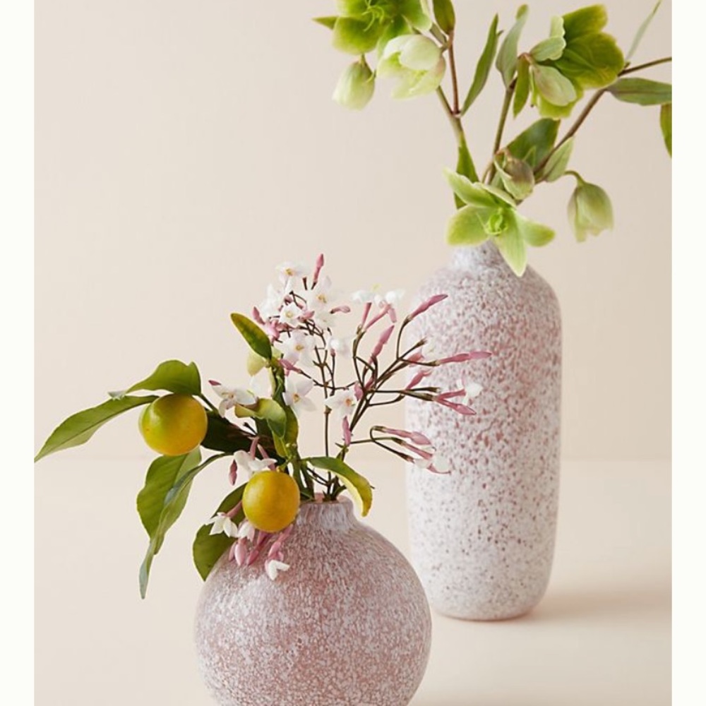 Anthropologie set of two glass decorative vases - Picture 14 of 15
